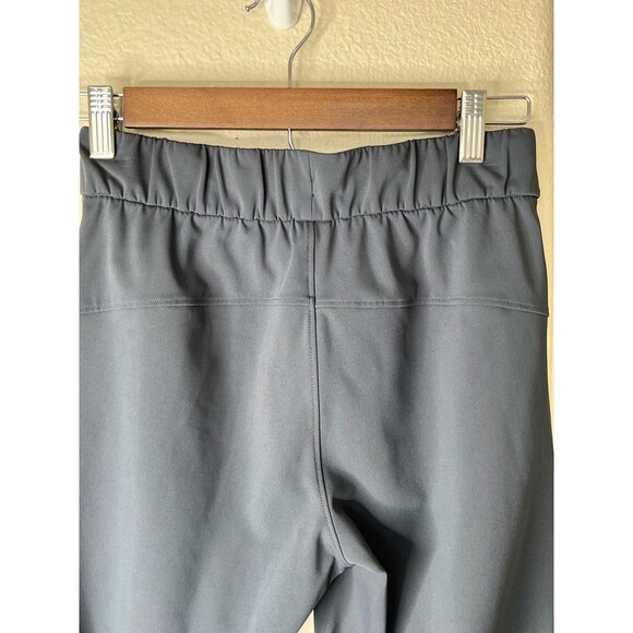 Lululemon Pants Womens Dark Gray-On The Fly Drawstring Pull Size 2 #340 - Picture 7 of 12